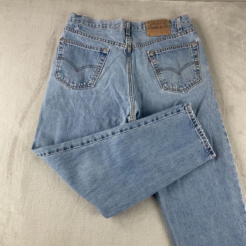 Vintage Levis 550 Jeans Men 33 (Fits 34x30) Blue Relaxed Fit Tapered USA Grunge